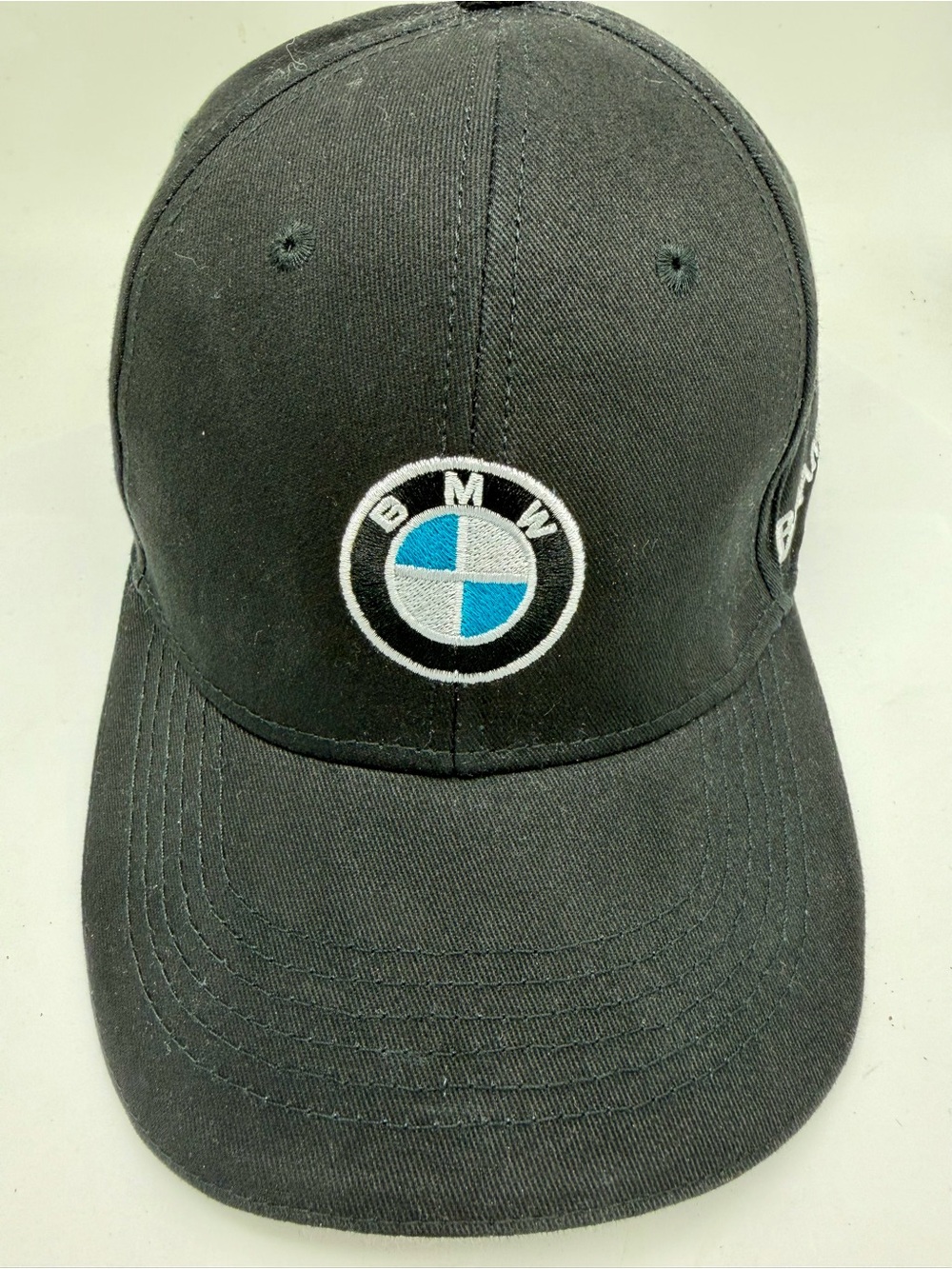 BMW Black Cap with Blue and White Emblem